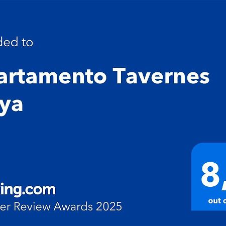 Apartamento Tavernes Playa Tavernes de la Valldigna Eksteriør bilde